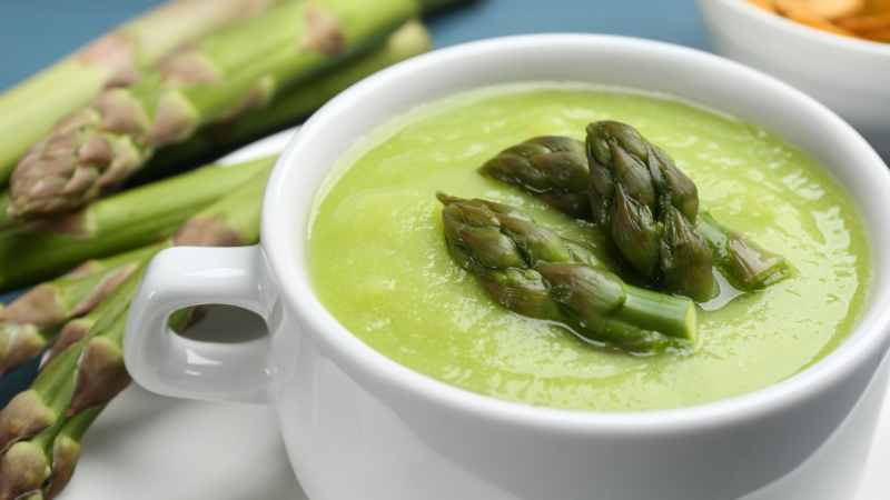 Crema de esparragos